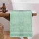 Cuddle Cotton Elite Bath Towel, 75 x 150 cm, Wave Design, Saga Green