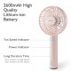 Geek Aire GF1 Portable Fan | 1 Year Warranty | 2600 mAh Battery, Mini Fan Portable, Rechargeable Fan, Mini Fan, Charging Fan, Hand Fan, Table Fan, High Speed, USB Fan with 3 Speed Options (Pink-4In) Geek Aire GF1 Portable Fan | 1 Year Warranty | 2600 mAh Battery, Mini Fan Portable, Rechargeable Fan, Mini Fan, Charging Fan, Hand Fan, Table Fan, High Speed, USB Fan with 3 Speed Options (Pink-4In)