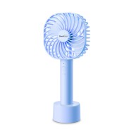 Geek Aire GF3 5 Inch Rechargeable Mini Fan with USB Charging | 5 Speed Option | Portable, Handheld and Small Table Fan | 2500 mAh Li-ion Battery | For Baby, Makeup, Travel, Home and Office (Blue) Geek Aire GF3 5 Inch Rechargeable Mini Fan with USB Charging | 5 Speed Option | Portable, Handheld and Small Table Fan | 2500 mAh Li-ion Battery | For Baby, Makeup, Travel, Home and Office (Blue)