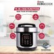 Geek Robocook Zest Electric Cooker, Cooker 3 Litres, Electric Rice Cooker, Electric Non Stick Pressure Cook, Electric Pressure Cooker, Electric Cooking Pot, Slow Cooker (Silver) Geek Robocook Zest Electric Cooker, Cooker 3 Litres, Electric Rice Cooker, Electric Non Stick Pressure Cook, Electric Pressure Cooker, Electric Cooking Pot, Slow Cooker (Silver)