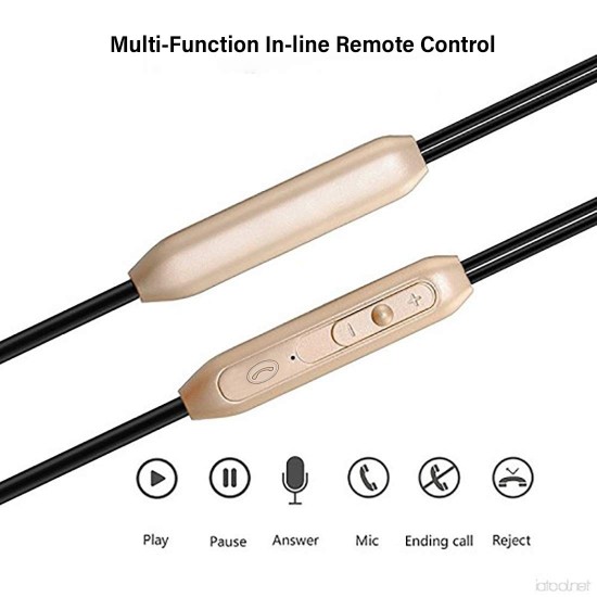 pTron Magg HBE (High Bass Earphones) Magnetic in-Ear Wired Headphones with Mic - (Gold) pTron Magg HBE (High Bass Earphones) Magnetic in-Ear Wired Headphones with Mic - (Gold)