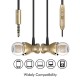 pTron Magg HBE (High Bass Earphones) Magnetic in-Ear Wired Headphones with Mic - (Gold) pTron Magg HBE (High Bass Earphones) Magnetic in-Ear Wired Headphones with Mic - (Gold)