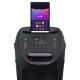 JBL Partybox 310 | Portable Bluetooth Party Speaker | 240W Monstrous Pro Sound | Dynamic Light Show | Backlit Panel | Telescopic Handle & Wheels | Guitar & Mic Support PartyBox App (Black)