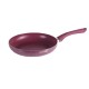 Nouvetta Andria Non-Stick Cookware Set of 5 peices (Dosa Tawa, Kadhai,Frying Pan, Glass Lid,Serving Spoon), Thickness of 3 mm, Maroon