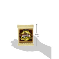 Ernie Ball Earthwood Medium Light 80/20 Bronze Acoustic Guitar Strings - 12-54 Gauge