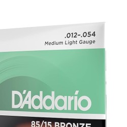 D'Addario EZ920 85/15 Bronze Medium Light Acoustic Guitar Strings D'Addario EZ920 85/15 Bronze Medium Light Acoustic Guitar Strings
