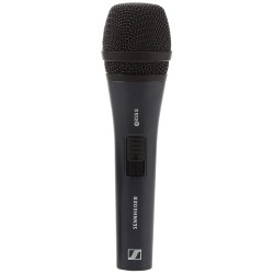 Sennheiser E835-S Dynamic Cardioid Live Handheld vocal Microphone for Vocalist, Singers and Performers.Also used in Home Recording, Semi-Pro Studios and Live Sound (Grey)