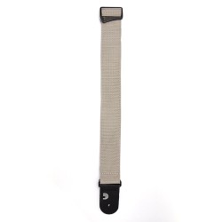 Planet Waves Polypropylene Guitar Strap, Silver