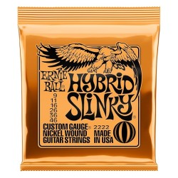 Ernie Ball 2222 Hybrid Slinky Nickel Wound Set (9-46)