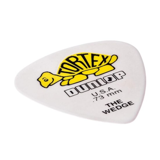 Dunlop Guitar Pick Tortex Wedge .73mm (12 PK) 424P073 Dunlop Guitar Pick Tortex Wedge .73mm (12 PK) 424P073