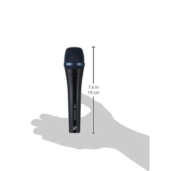Sennheiser e945 Supercardioid Dynamic Vocal Microphone | High Output | Feedback Rejection | Rugged Metal Body | Uniform Pickup Pattern | Ideal for Live Singing, Touring Musicians & Stage Performers