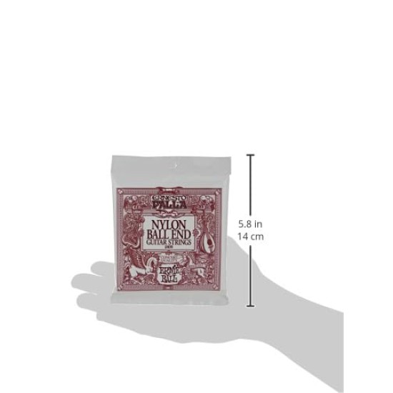 Ernie Ball Ernesto Palla Black & Gold Ball-End Nylon Classical Guitar Strings