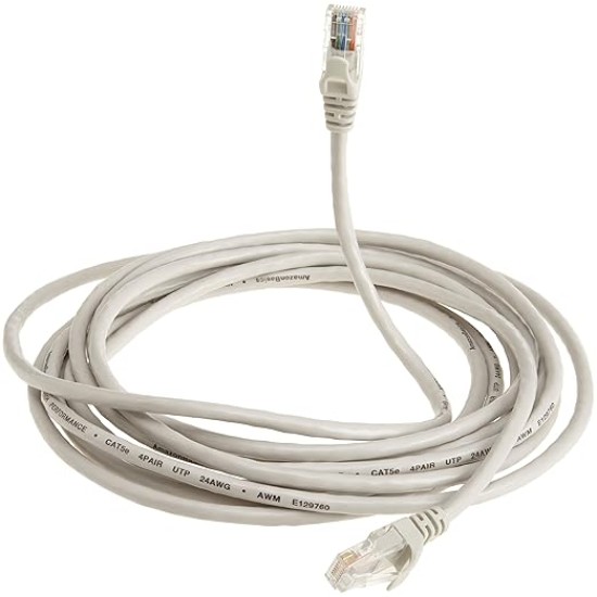 Hama299068 Rj45 Cat-5E Ethernet Patch/LAN Cable for Router (14 Feet/4.26 Meters,White)