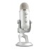 Blue Yeti USB Microphone for Recording, Streaming, Gaming, Podcasting on PC and Mac, Condenser Mic for Laptop or Computer with Blue VO!CE Effects, Adjustable Stand, Plug and Play - Silver