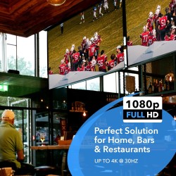 Orei HD-102 4K HDMI Splitter 1in2 Out - 1 Port to 2 Display Duplicate/Mirror - Ver 1.4 Certified for Full HD 1080P & 3D Support - Not Compatible with Mobile Phones - USB Powered, Black Orei HD-102 4K HDMI Splitter 1in2 Out - 1 Port to 2 Display Duplicate/Mirror - Ver 1.4 Certified for Full HD 1080P & 3D Support - Not Compatible with Mobile Phones - USB Powered, Black