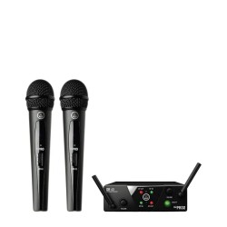 AKG WMS40 Mini Dual Vocal Set US45A/C Wireless Microphone System