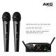 AKG WMS40 Mini Dual Vocal Set US45A/C Wireless Microphone System