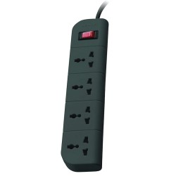 Belkin Essential Series F9E400zb1.5MGRY 4-Socket Surge Protector