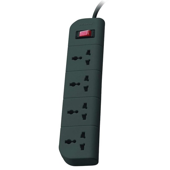 Belkin Essential Series F9E400zb1.5MGRY 4-Socket Surge Protector Belkin Essential Series F9E400zb1.5MGRY 4-Socket Surge Protector