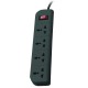 Belkin Essential Series F9E400zb1.5MGRY 4-Socket Surge Protector Belkin Essential Series F9E400zb1.5MGRY 4-Socket Surge Protector