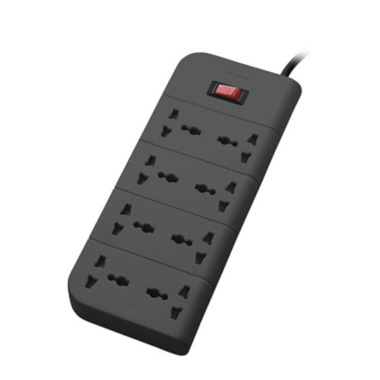 Belkin Essential Series F9E800zb2MGRY 8-Socket Surge Protector Belkin Essential Series F9E800zb2MGRY 8-Socket Surge Protector