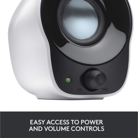 Logitech Z120 Stereo Speaker (Black and White) Logitech Z120 Stereo Speaker (Black and White)