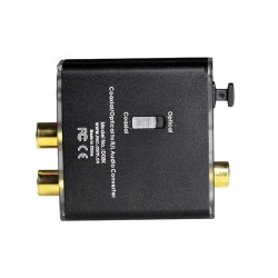 FiiO D03K Coaxial/Optical to Stereo Audio Converter (Black) FiiO D03K Coaxial/Optical to Stereo Audio Converter (Black)