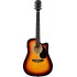 Fender Squier Acoustic Guitar Cutaway Electronics Sa-105Ce Sunburst 930307032 - Rosewood