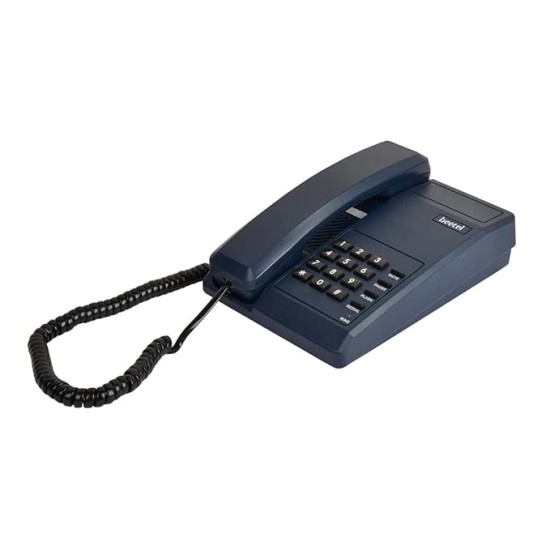 Beetel B11 Corded Landline Phone, Ringer Volume Control, LED for Ring Indication, Wall/Desk Mountable, Classic Design, Clear Call Quality, Mute/Pause/Flash/Redial Function (Made in India)(Blue)(B11) Beetel B11 Corded Landline Phone, Ringer Volume Control, LED for Ring Indication, Wall/Desk Mountable, Classic Design, Clear Call Quality, Mute/Pause/Flash/Redial Function (Made in India)(Blue)(B11)