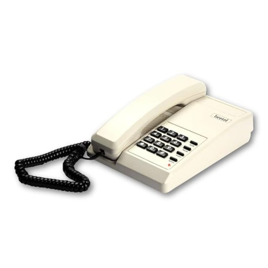 Beetel B11 Corded Landline Phone, Ringer Volume Control, LED Ring Indication, Wall/Desk Mountable, Classic Design, Clear Call Quality, Mute/Pause/Flash/Redial Function (Made in India)(Warm Grey)(B11) Beetel B11 Corded Landline Phone, Ringer Volume Control, LED Ring Indication, Wall/Desk Mountable, Classic Design, Clear Call Quality, Mute/Pause/Flash/Redial Function (Made in India)(Warm Grey)(B11)