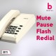 Beetel B11 Corded Landline Phone, Ringer Volume Control, LED Ring Indication, Wall/Desk Mountable, Classic Design, Clear Call Quality, Mute/Pause/Flash/Redial Function (Made in India)(Warm Grey)(B11) Beetel B11 Corded Landline Phone, Ringer Volume Control, LED Ring Indication, Wall/Desk Mountable, Classic Design, Clear Call Quality, Mute/Pause/Flash/Redial Function (Made in India)(Warm Grey)(B11)