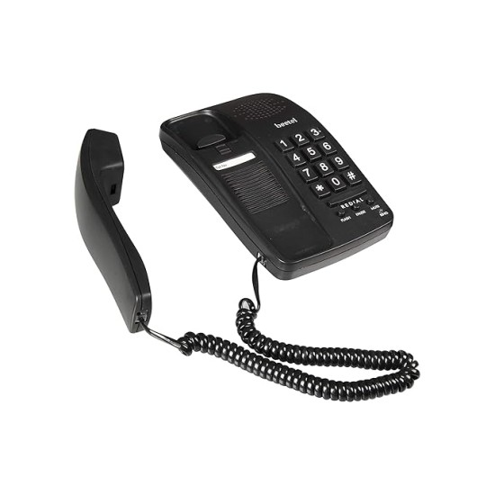 Beetel B15 Corded Landline Phone,Ringer Volume Control,LED Ring Indication,Wall/Desk Mountable,Bold Buttons Design,Clear Call Quality,Mute/Pause/Flash/Redial Function (Made in India)(Black)(B15) Beetel B15 Corded Landline Phone,Ringer Volume Control,LED Ring Indication,Wall/Desk Mountable,Bold Buttons Design,Clear Call Quality,Mute/Pause/Flash/Redial Function (Made in India)(Black)(B15)