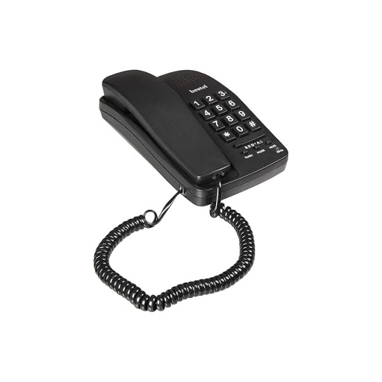 Beetel B15 Corded Landline Phone,Ringer Volume Control,LED Ring Indication,Wall/Desk Mountable,Bold Buttons Design,Clear Call Quality,Mute/Pause/Flash/Redial Function (Made in India)(Black)(B15) Beetel B15 Corded Landline Phone,Ringer Volume Control,LED Ring Indication,Wall/Desk Mountable,Bold Buttons Design,Clear Call Quality,Mute/Pause/Flash/Redial Function (Made in India)(Black)(B15)
