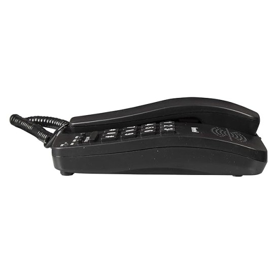 Beetel B15 Corded Landline Phone,Ringer Volume Control,LED Ring Indication,Wall/Desk Mountable,Bold Buttons Design,Clear Call Quality,Mute/Pause/Flash/Redial Function (Made in India)(Black)(B15) Beetel B15 Corded Landline Phone,Ringer Volume Control,LED Ring Indication,Wall/Desk Mountable,Bold Buttons Design,Clear Call Quality,Mute/Pause/Flash/Redial Function (Made in India)(Black)(B15)