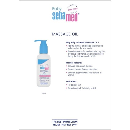 Sebamed Baby Massage Oil, 150ml