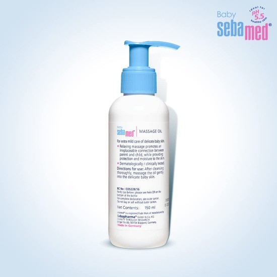 Sebamed Baby Massage Oil, 150ml