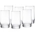 Ocean Scirocco Hi Ball Water & Juice Glass set of 6 Pcs, 410 ml, Transparent | Stylish & Durable Glassware Tumbler Ideal for Serving Mojito, Cold Coffees, Soft Drinks in Home, Parties & Bar Use.
