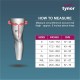 TYNOR Knee Support Hinged (Neoprene), for Stability & Pain Relief | For Sports & Gym (Grey, XXL, 1 Unit)