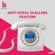 Beetel M73 Caller ID Corded Landline Phone with 16 Digit LCD Display, Retro Design, Alphanumeric Keypad, 2-Way Speaker Phone, Adjustable Ringing (White & Red)(M73) Beetel M73 Caller ID Corded Landline Phone with 16 Digit LCD Display, Retro Design, Alphanumeric Keypad, 2-Way Speaker Phone, Adjustable Ringing (White & Red)(M73)
