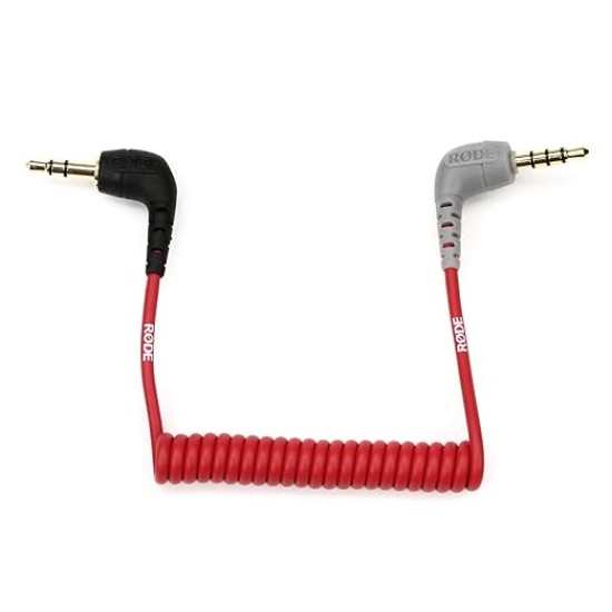 Rode SC7 3.5mm TRS to TRSS Patch Cable for Smartphone, Tablet - Gold,Red,Grey