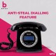 Beetel M73 Caller Id Corded Landline Phone with 16 Digit LCD Display, Retro Design, Alphanumeric Keypad, 2-Way Speaker Phone, Adjustable Ringer Volume (Black & White)(M73)
