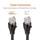 RJ45 Cat-6 Ethernet Patch/LAN Cable -3Feet (0.9Meters)