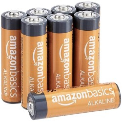 AmazonBasics AA Performance Alkaline Non-Rechargeable Batteries (8-Pack) - Appearance May Vary