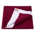 BeyBee Waterproof Quick Dry Sheet for Baby| Bed Pad Anti-Piling Fleece Extra Absorbent Washable Matress Protector| Baby Bed Protector Sheet for Toddler Children, X-Large Size, 200 x 140cm, Maroon