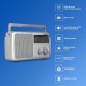 Philips Radio RL384/94 with MW/FM/SW, 500mW +1 dB RMS Sound Output, 3xR20 (4.5V DC) Battery, 4.5V External DC Socket, Without Battery/Adaptor (Grey) Philips Radio RL384/94 with MW/FM/SW, 500mW +1 dB RMS Sound Output, 3xR20 (4.5V DC) Battery, 4.5V External DC Socket, Without Battery/Adaptor (Grey)