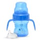 Mee Mee Anti Spill, Interchangeable Sipper/Sippy Cup 150ml with Soft Silicone Spout and Straw BPA Free, 6m+ (Blue) Mee Mee Anti Spill, Interchangeable Sipper/Sippy Cup 150ml with Soft Silicone Spout and Straw BPA Free, 6m+ (Blue)