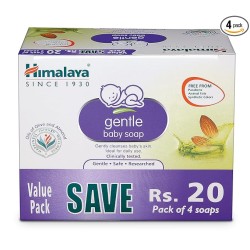 Himalaya Gentle Baby Soap Value Pack, 4 * 75g