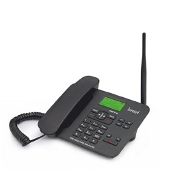 Beetel F1K GSM Fixed Wireless Phone, Support Quad band 2G,LCD Display,Speed Dial,Two way Speaker phone & Adjustable Volume,Supports Hotline Function,Alarm,4 Direct Memory Keys,Basic Calculator (Black)