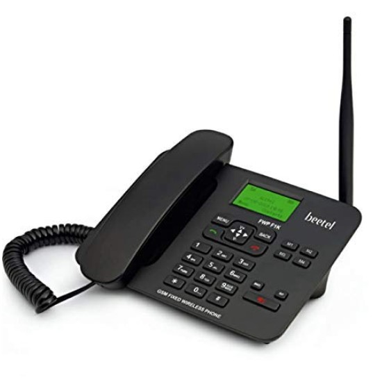Beetel F1K GSM Fixed Wireless Phone, Support Quad band 2G,LCD Display,Speed Dial,Two way Speaker phone & Adjustable Volume,Supports Hotline Function,Alarm,4 Direct Memory Keys,Basic Calculator (Black) Beetel F1K GSM Fixed Wireless Phone, Support Quad band 2G,LCD Display,Speed Dial,Two way Speaker phone & Adjustable Volume,Supports Hotline Function,Alarm,4 Direct Memory Keys,Basic Calculator (Black)