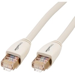 RJ45 Cat7 Network Ethernet Patch/LAN Cable for Personal Computer-3 Feet,White